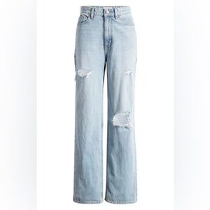 PacSun 90’s Boyfriend High Rise Relaxed Jeans – Bianca Light Wash – Size 29 (NWT